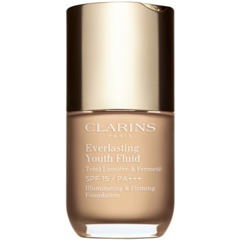 Clarins Everlasting Youth Fluid Foundation make-up pentru luminozitate SPF 15 - imagine 2